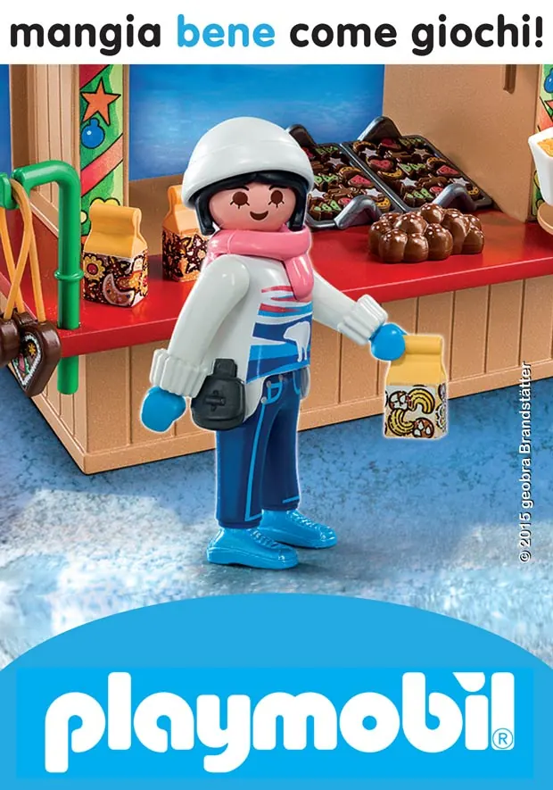 Mangia bene come giochi! Playmobil celebra il tema di Expo con le cartoline del circuito Ambient Media — foto 8