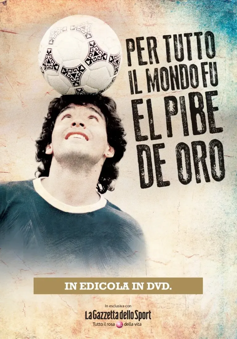 Maradona Non sarà mai un uomo comune. L'opera in dvd della Gazzetta dello Sport in comunicazione con le cartoline Ambient Media — foto 5