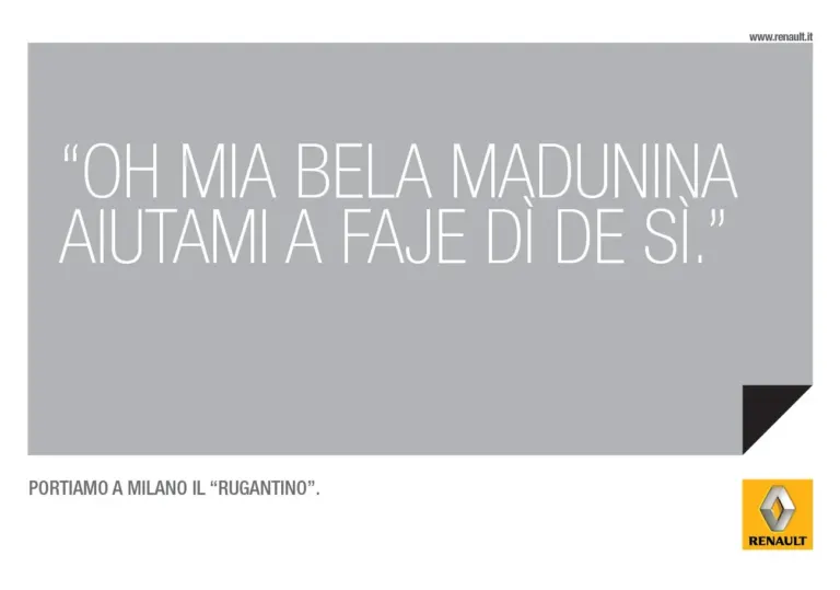 Renault porta il Rugantino a Milano con Ambient Media — foto 4
