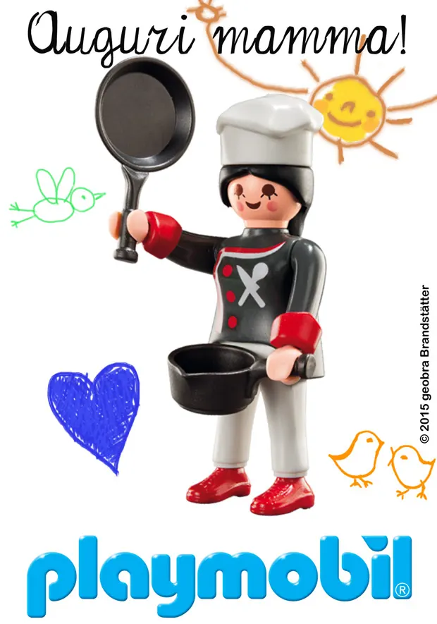 Playmobil celebra la Festa del Papà e della Mamma con le cartoline del circuito Ambient Media — foto 23