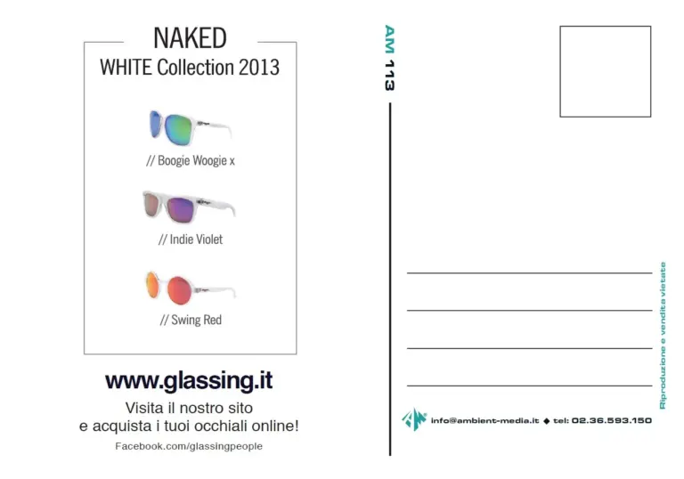 Le immagini cult della campagna Glassing sulle cartoline Ambient Media — foto 8