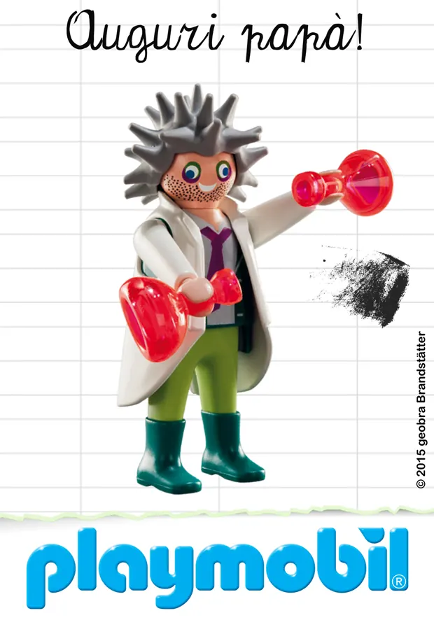 Playmobil celebra la Festa del Papà e della Mamma con le cartoline del circuito Ambient Media — foto 14