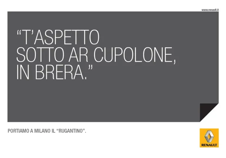 Renault porta il Rugantino a Milano con Ambient Media — foto 5