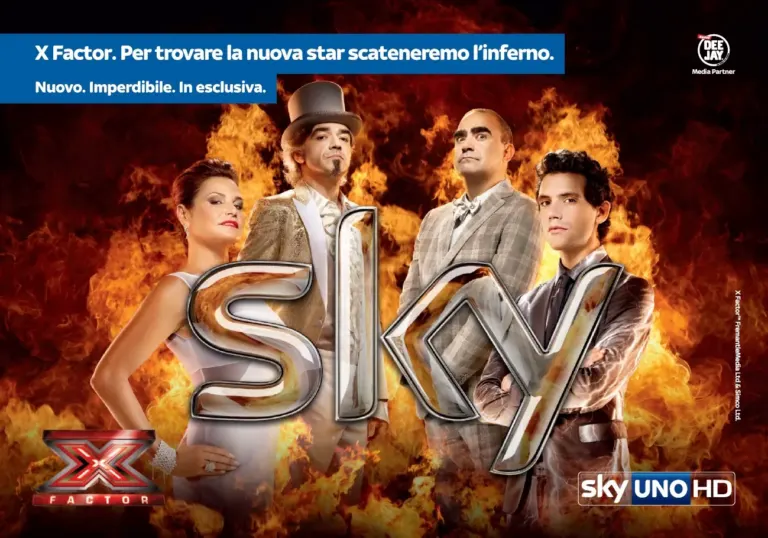 Ritorna X Factor, sulle cartoline Ambient Media — foto 1