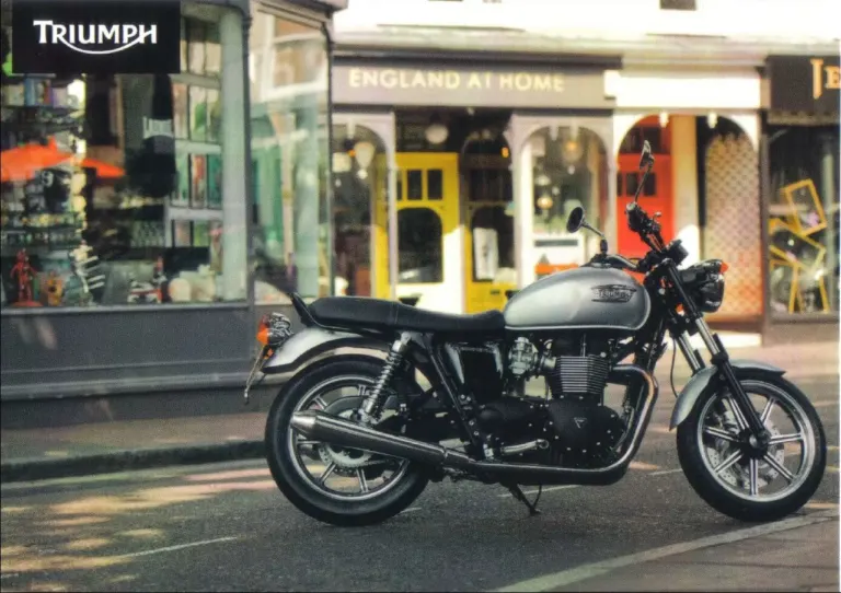 La nuova gamma Triumph in una collezione di cartoline sul circuito Ambient Media — foto 1