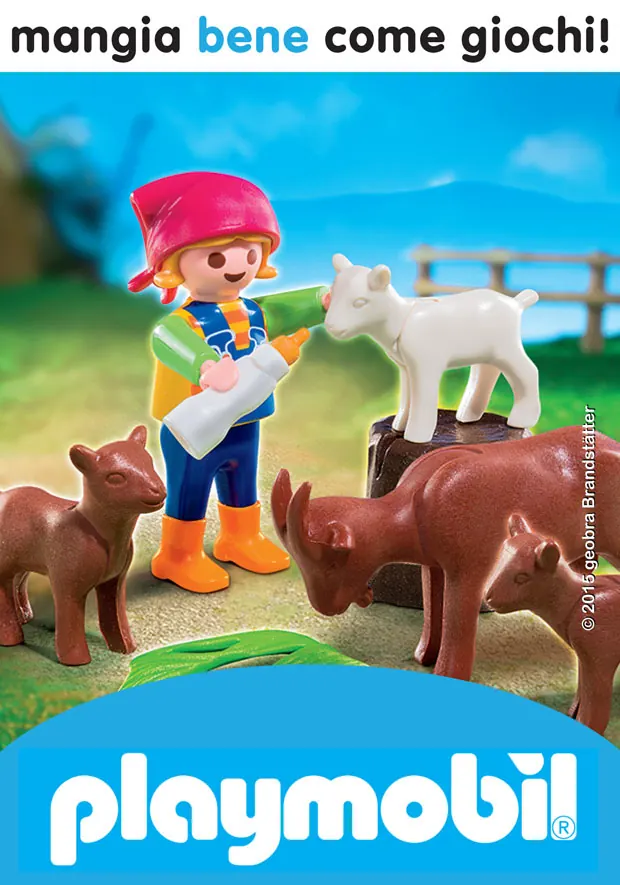 Mangia bene come giochi! Playmobil celebra il tema di Expo con le cartoline del circuito Ambient Media — foto 5