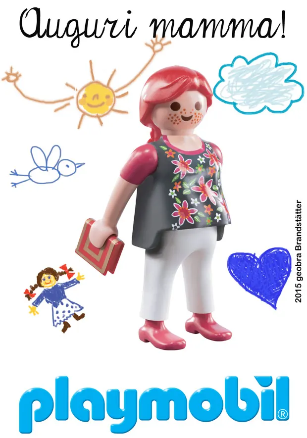 Playmobil celebra la Festa del Papà e della Mamma con le cartoline del circuito Ambient Media — foto 13