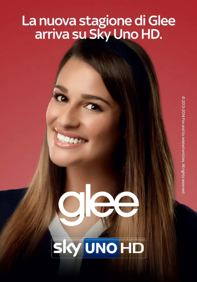 Debutta su Sky la quinta stagione di Glee: ad annunciarlo la cartolina di Rachel Berry sul circuito Ambient Media — foto 1