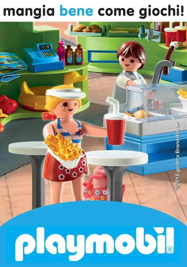 Mangia bene come giochi! Playmobil celebra il tema di Expo con le cartoline del circuito Ambient Media — foto 7