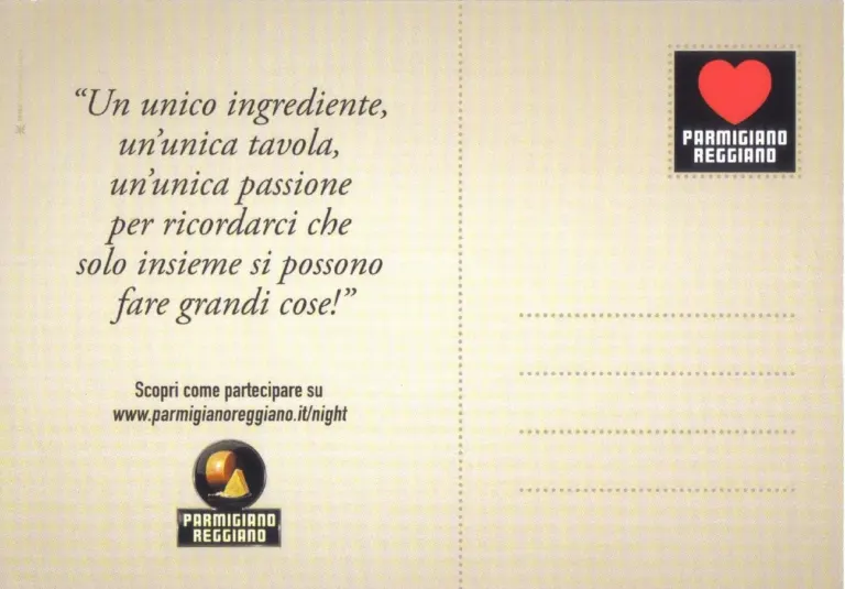Torna la Parmigiano Reggiano Night, anche sulle cartoline Ambient Media — foto 2