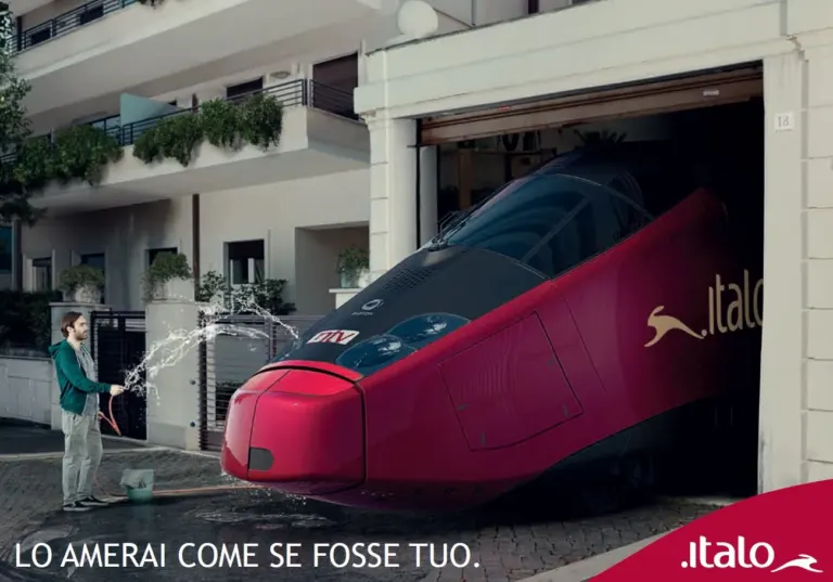 Italo, il treno da amare come se fosse tuo, anche sulle cartoline Ambient Media — foto 1