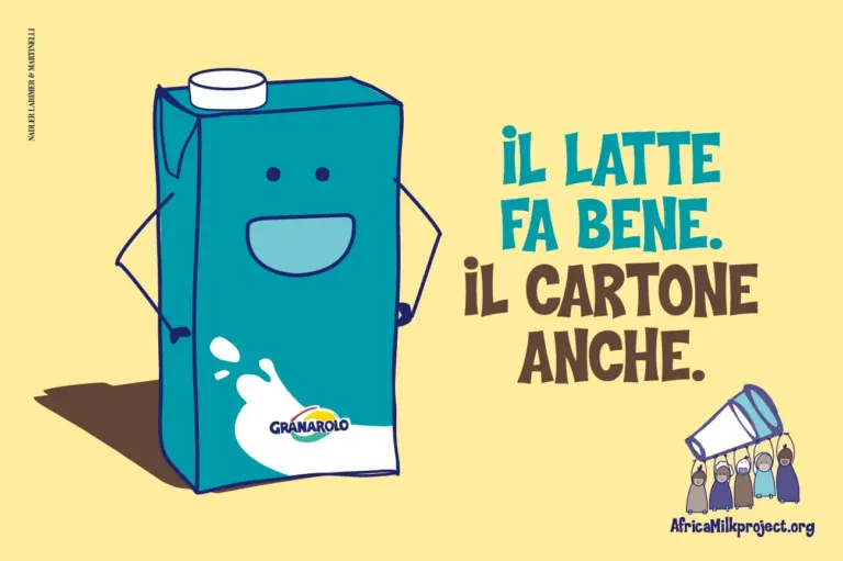Tetra Pak Italia, Granarolo e Comieco insieme a CEFA Onlus promuovono la responsabilità sociale e ambientale sulle cartoline Ambient Media — foto 3