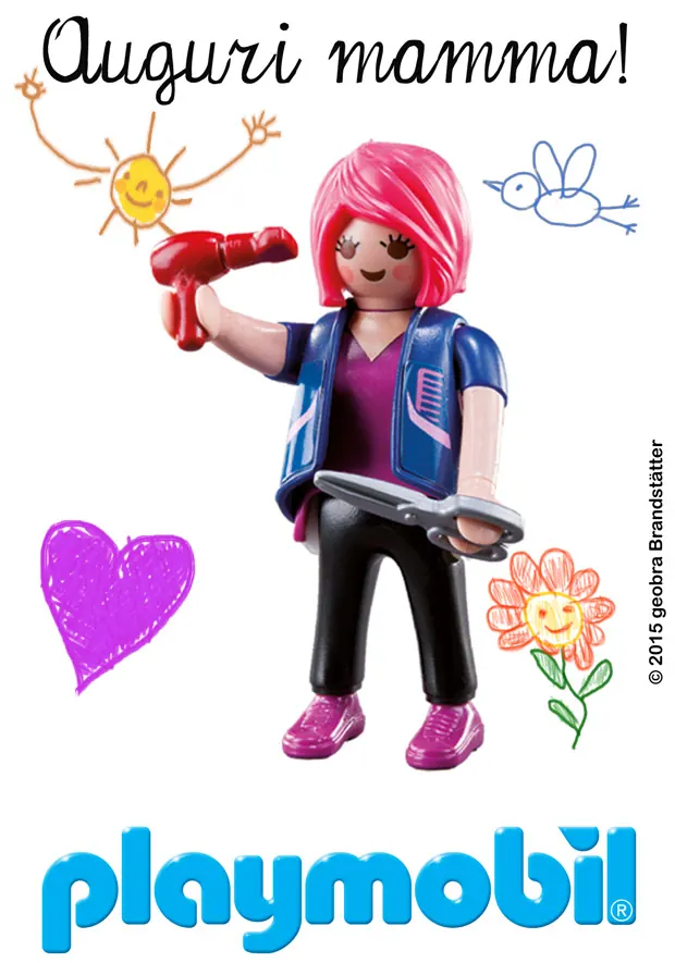 Playmobil celebra la Festa del Papà e della Mamma con le cartoline del circuito Ambient Media — foto 17