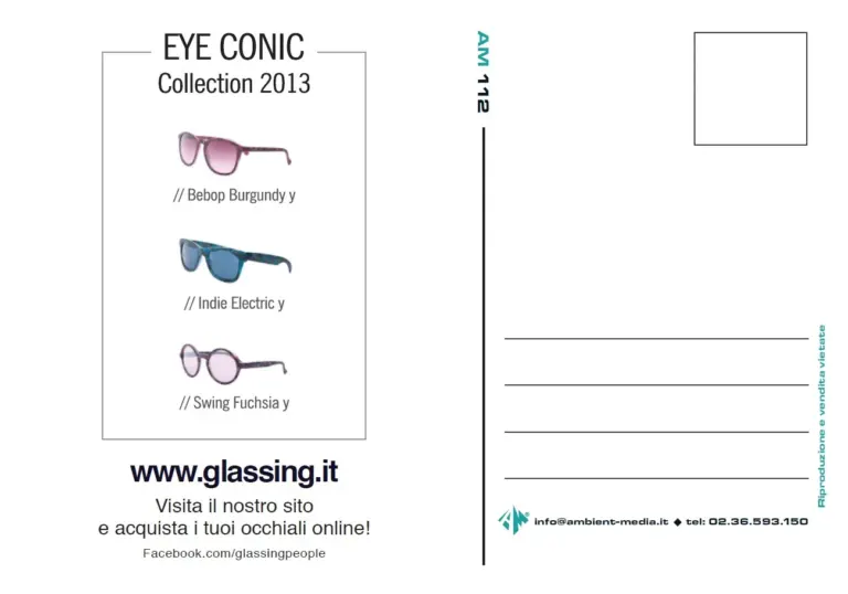Le immagini cult della campagna Glassing sulle cartoline Ambient Media — foto 2