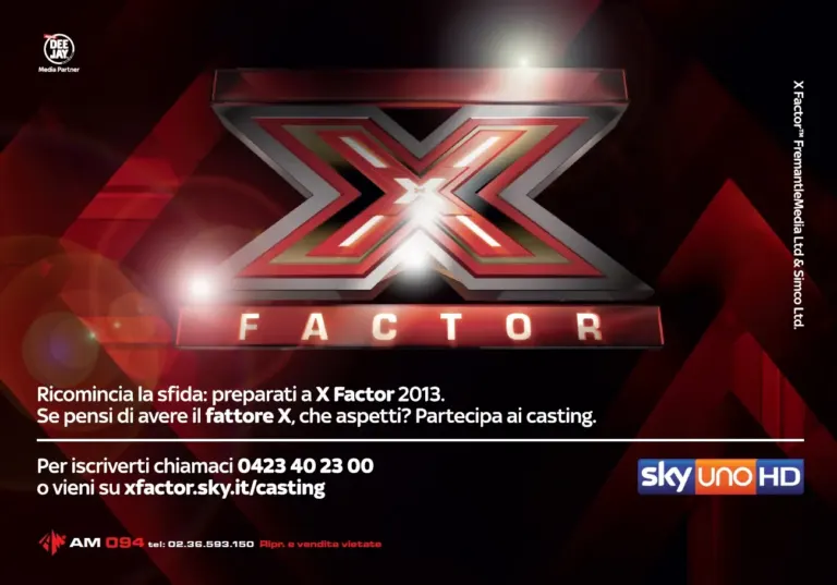 Ritorna il casting di X Factor sulle cartoline pubblicitarie Ambient Media — foto 2
