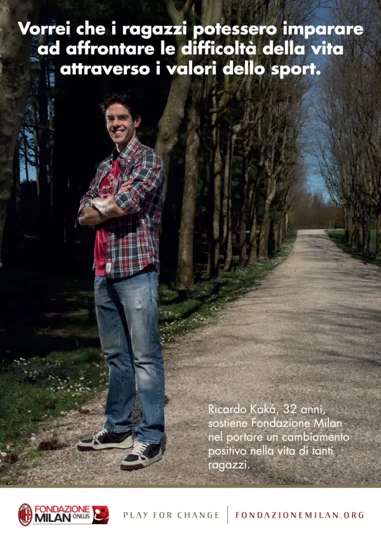 La campagna per il 5x1000 di Fondazione Milan anche sulle cartoline Ambient Media — foto 3