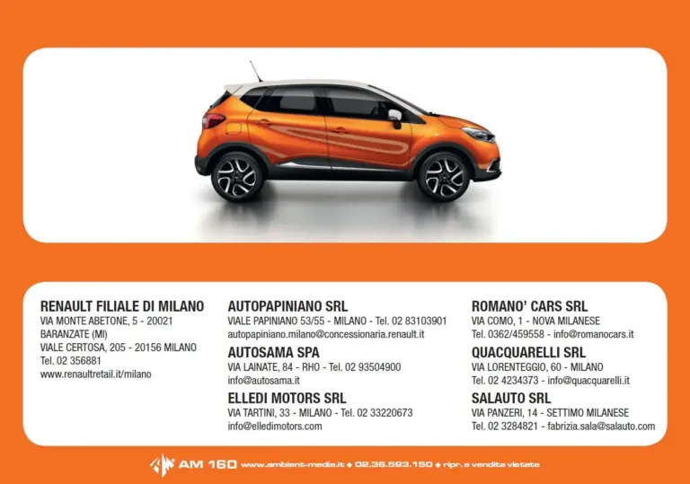 Renault augura buone feste con Captur sulle cartoline Ambient Media — foto 2