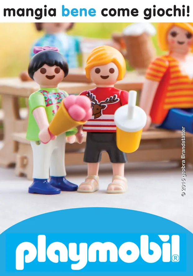 Mangia bene come giochi! Playmobil celebra il tema di Expo con le cartoline del circuito Ambient Media — foto 6