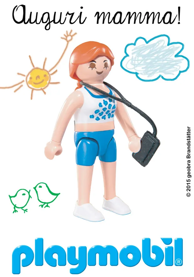 Playmobil celebra la Festa del Papà e della Mamma con le cartoline del circuito Ambient Media — foto 8