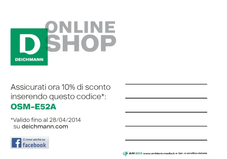 Deichmann promuove l'Online Shop con le cartoline Ambient Media — foto 2