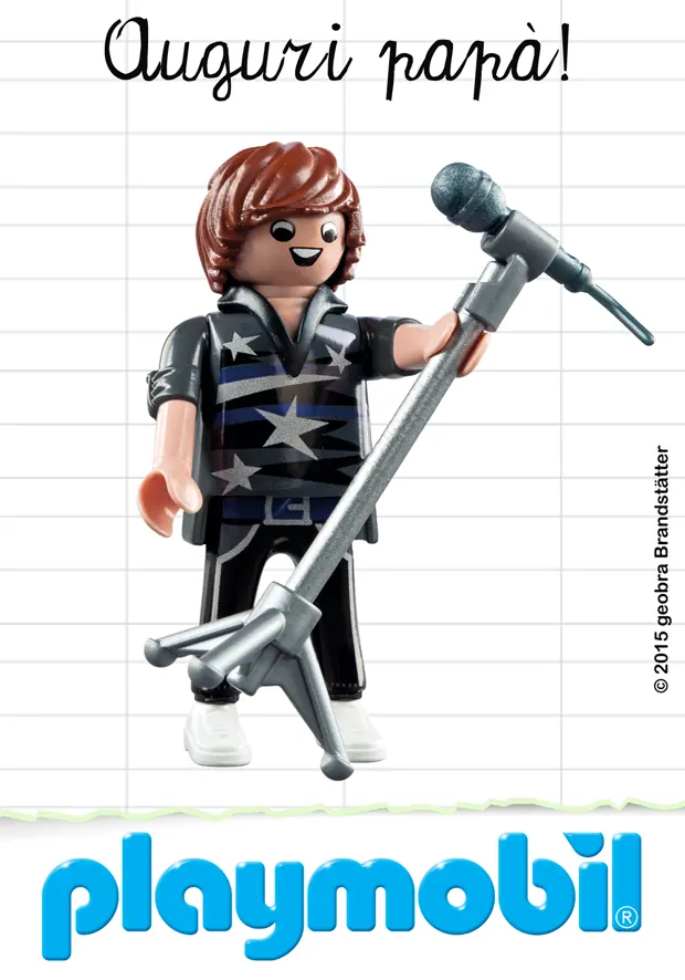 Playmobil celebra la Festa del Papà e della Mamma con le cartoline del circuito Ambient Media — foto 20