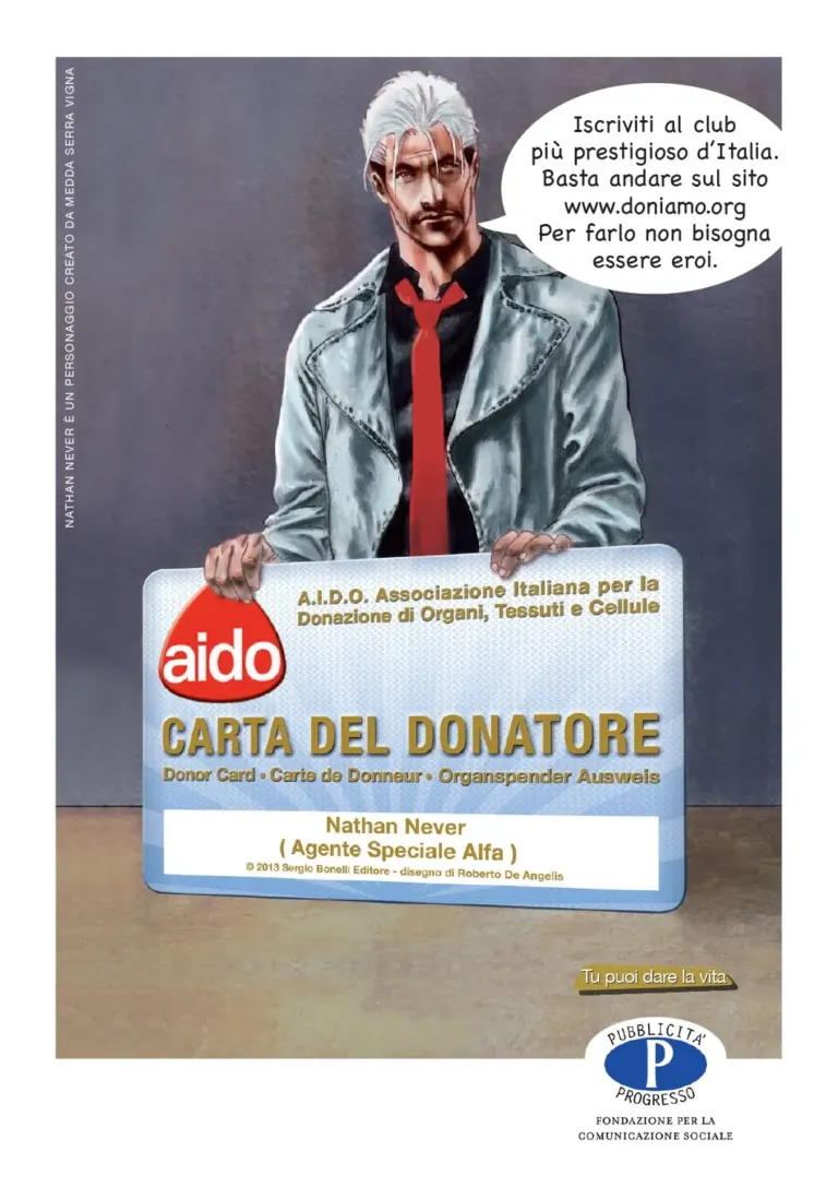 A Lucca Comics & Games gli eroi di Bonelli tornano a sostenere AIDO con le cartoline Ambient Media — foto 5