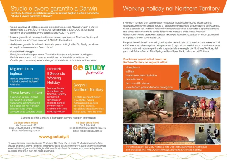 GO Study Australia ci porta nell'Outback con Aigo e Ambient Media — foto 2