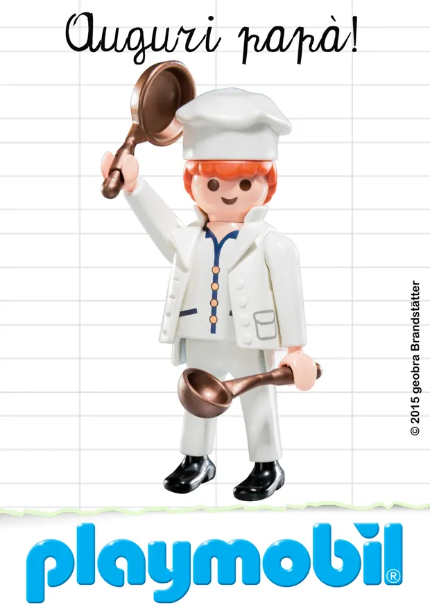 Playmobil celebra la Festa del Papà e della Mamma con le cartoline del circuito Ambient Media — foto 10