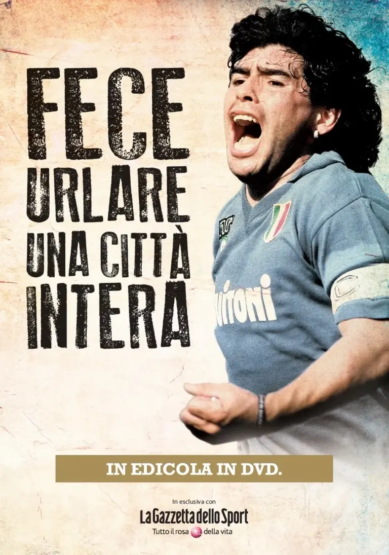 Maradona Non sarà mai un uomo comune. L'opera in dvd della Gazzetta dello Sport in comunicazione con le cartoline Ambient Media — foto 4