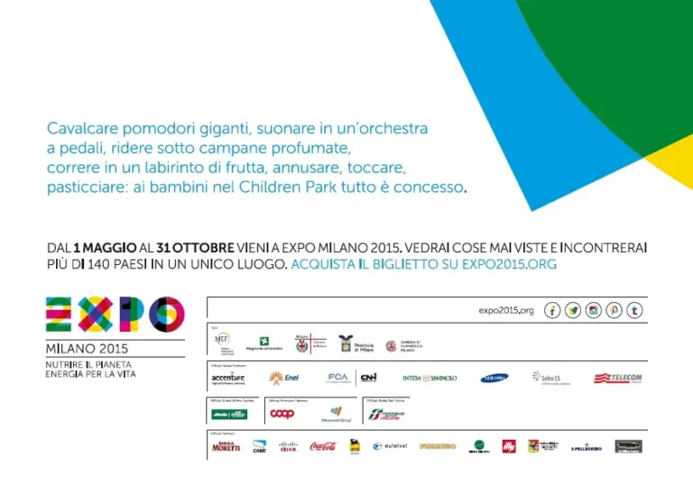 Cibo è Vita, la campagna istituzionale di Expo 2015 al via anche sulle cartoline nel circuito Ambient Media — foto 18