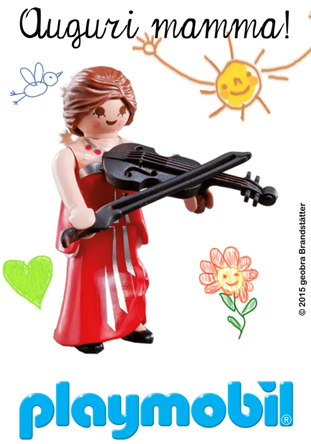 Playmobil celebra la Festa del Papà e della Mamma con le cartoline del circuito Ambient Media — foto 19