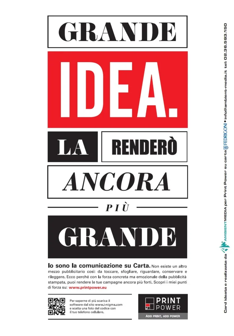 La Carta è un mezzo vincente. Lo dice Print Power al Grand Prix della Pubblicità con Ambient Media — foto 10