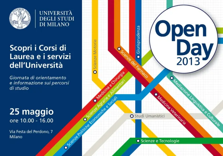 L'Open Day dell'Università degli Studi di Milano sulle cartoline Ambient Media — foto 1