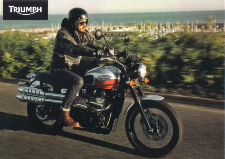 La nuova gamma Triumph in una collezione di cartoline sul circuito Ambient Media — foto 3