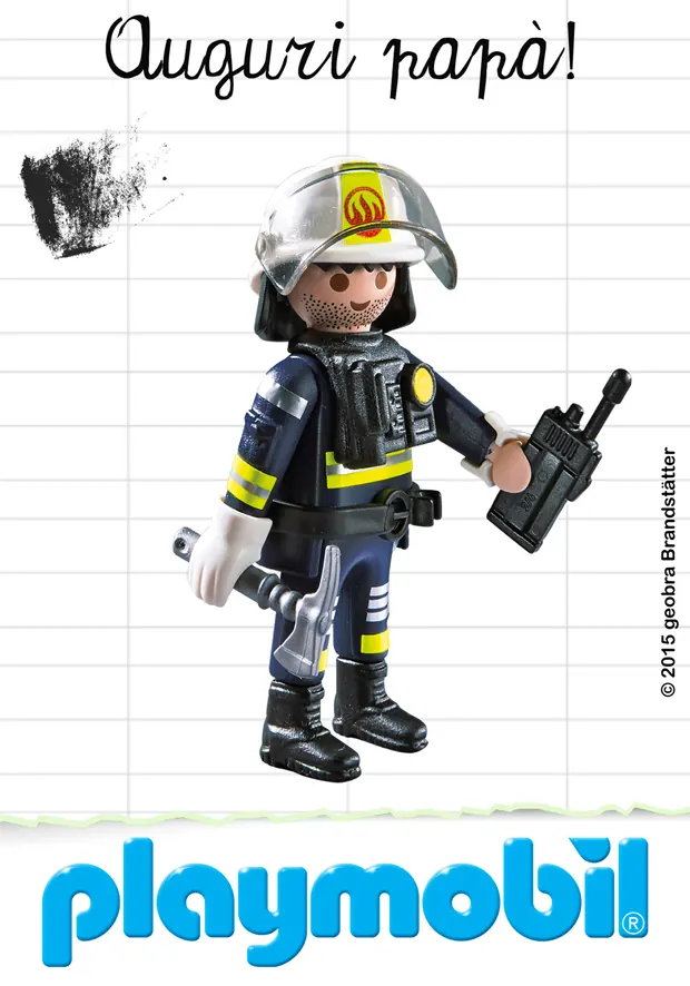 Playmobil celebra la Festa del Papà e della Mamma con le cartoline del circuito Ambient Media — foto 22