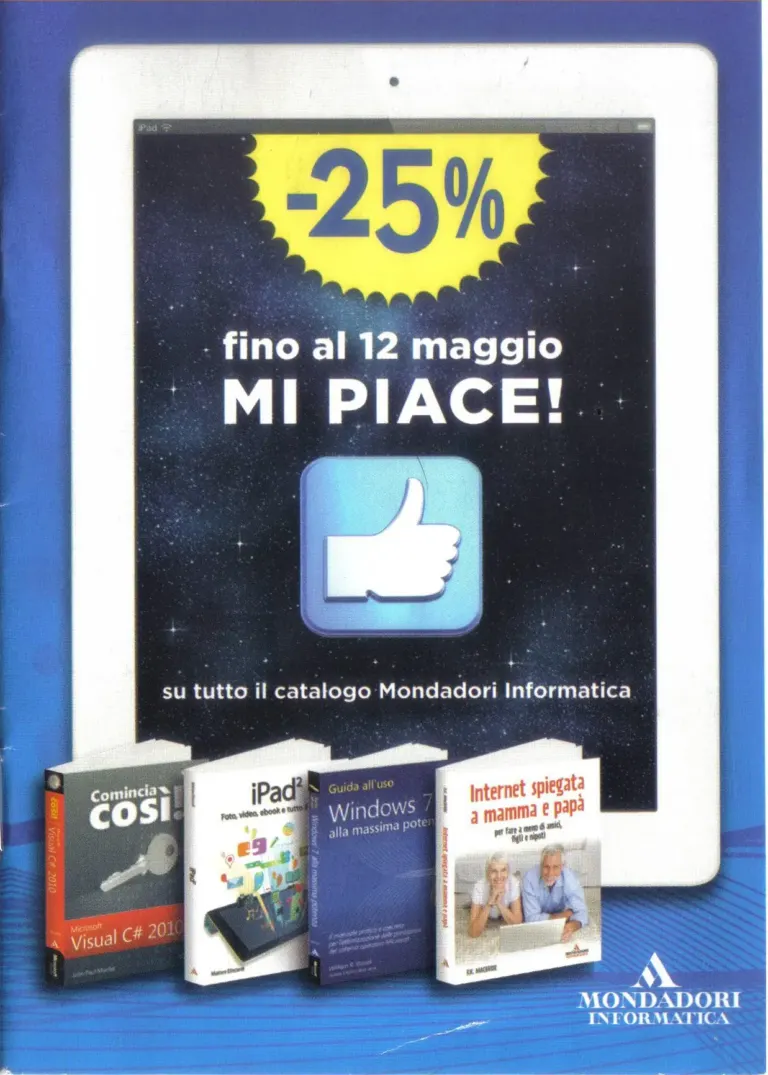 Ambient Media distribuisce il catalogo Mondadori Informatica: fino al 12 Maggio tutto col 25% di sconto! — foto 1