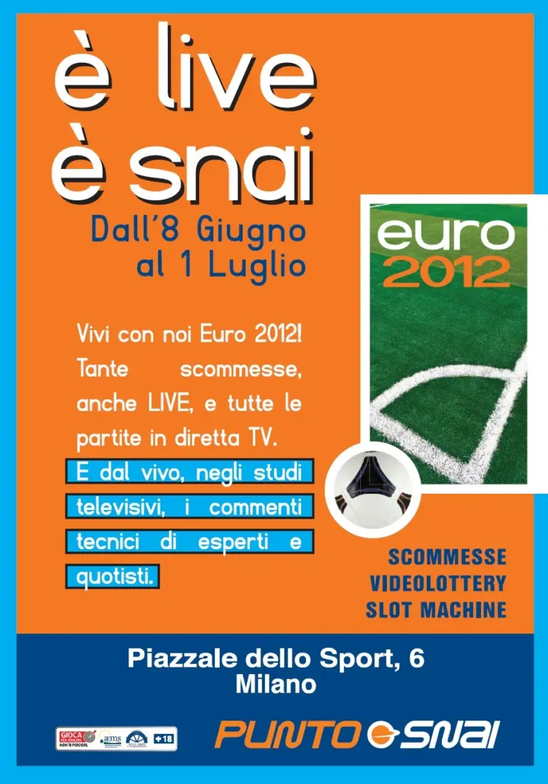 Snai scommette sugli Europei di calcio con le cartoline pubblicitarie Ambient Media — foto 1
