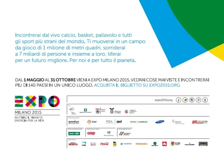 Cibo è Vita, la campagna istituzionale di Expo 2015 al via anche sulle cartoline nel circuito Ambient Media — foto 20