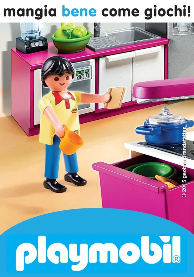 Mangia bene come giochi! Playmobil celebra il tema di Expo con le cartoline del circuito Ambient Media — foto 11