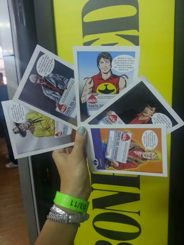 A Lucca Comics & Games gli eroi di Bonelli tornano a sostenere AIDO con le cartoline Ambient Media — foto 10