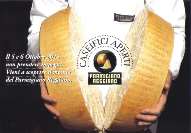Parmigiano Reggiano invita a Caseifici Aperti con le cartoline Ambient Media — foto 1