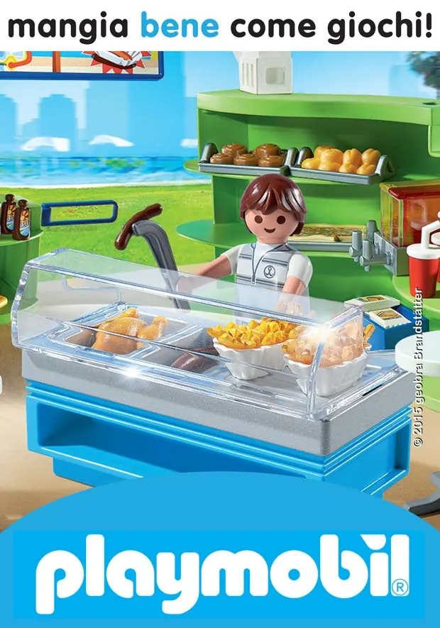 Mangia bene come giochi! Playmobil celebra il tema di Expo con le cartoline del circuito Ambient Media — foto 4
