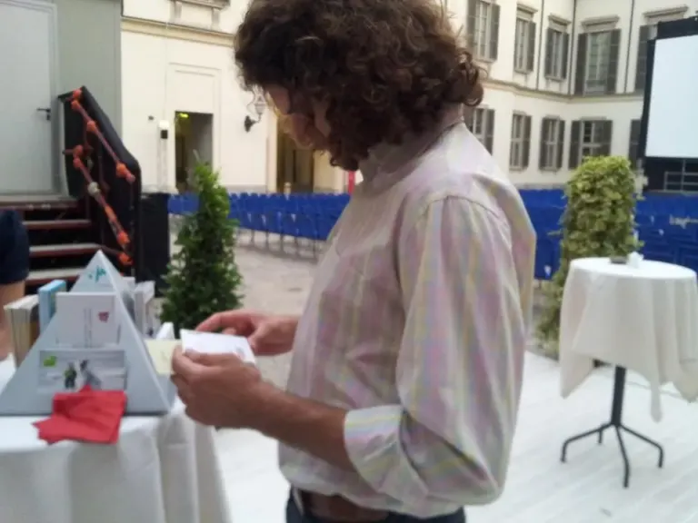 Ambient Media all'evento di lancio di 6e20 a Palazzo Reale — foto 3