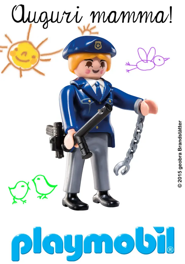 Playmobil celebra la Festa del Papà e della Mamma con le cartoline del circuito Ambient Media — foto 15